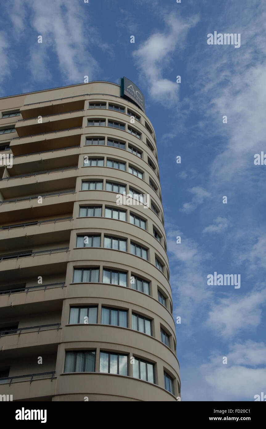 AC Hotel Malaga Palacio Marriott hotel 5 stelle nel centro di Malaga in Spagna. Foto Stock