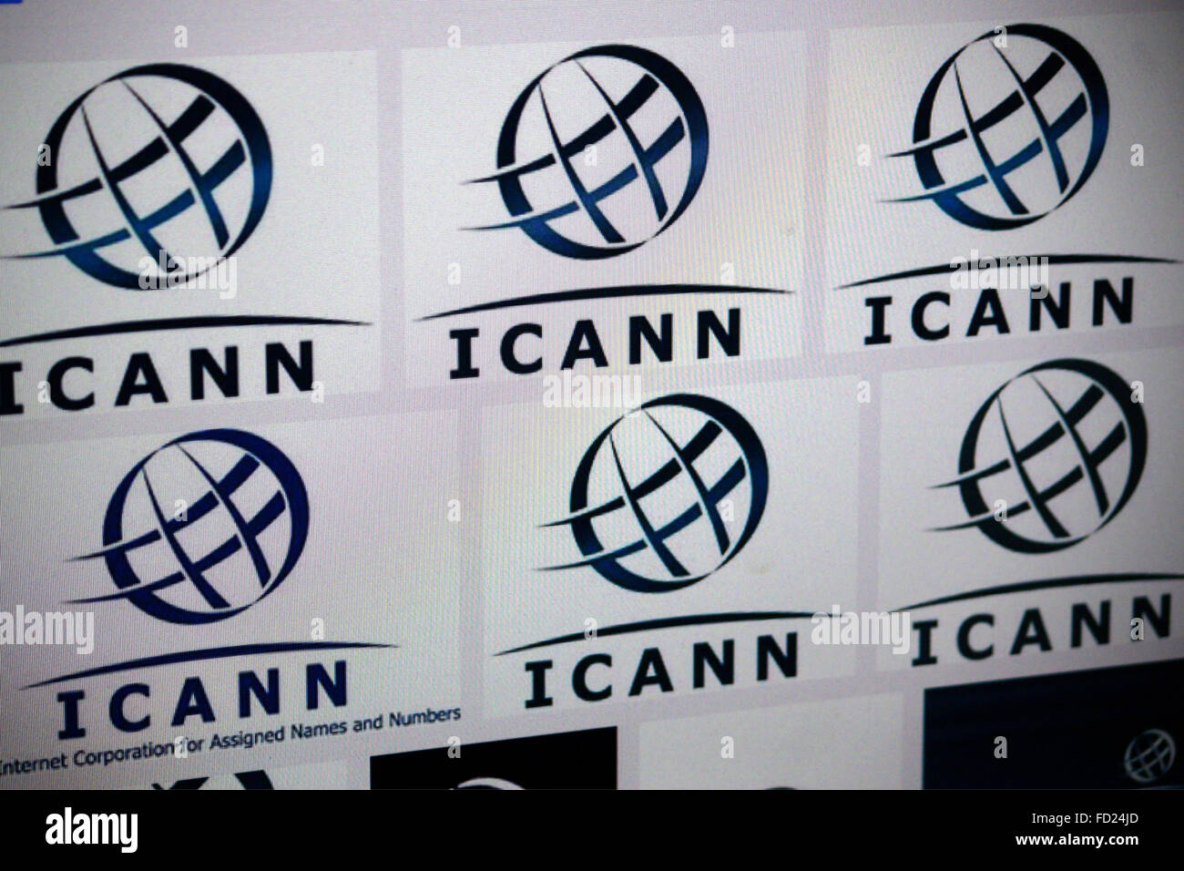 Markenname: 'L'ICANN' , Berlino. Foto Stock