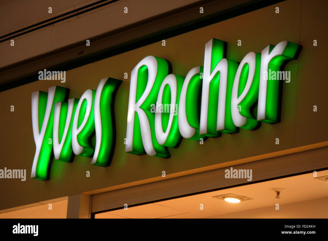 Markenname: 'Yves Rocher" , Berlino. Foto Stock