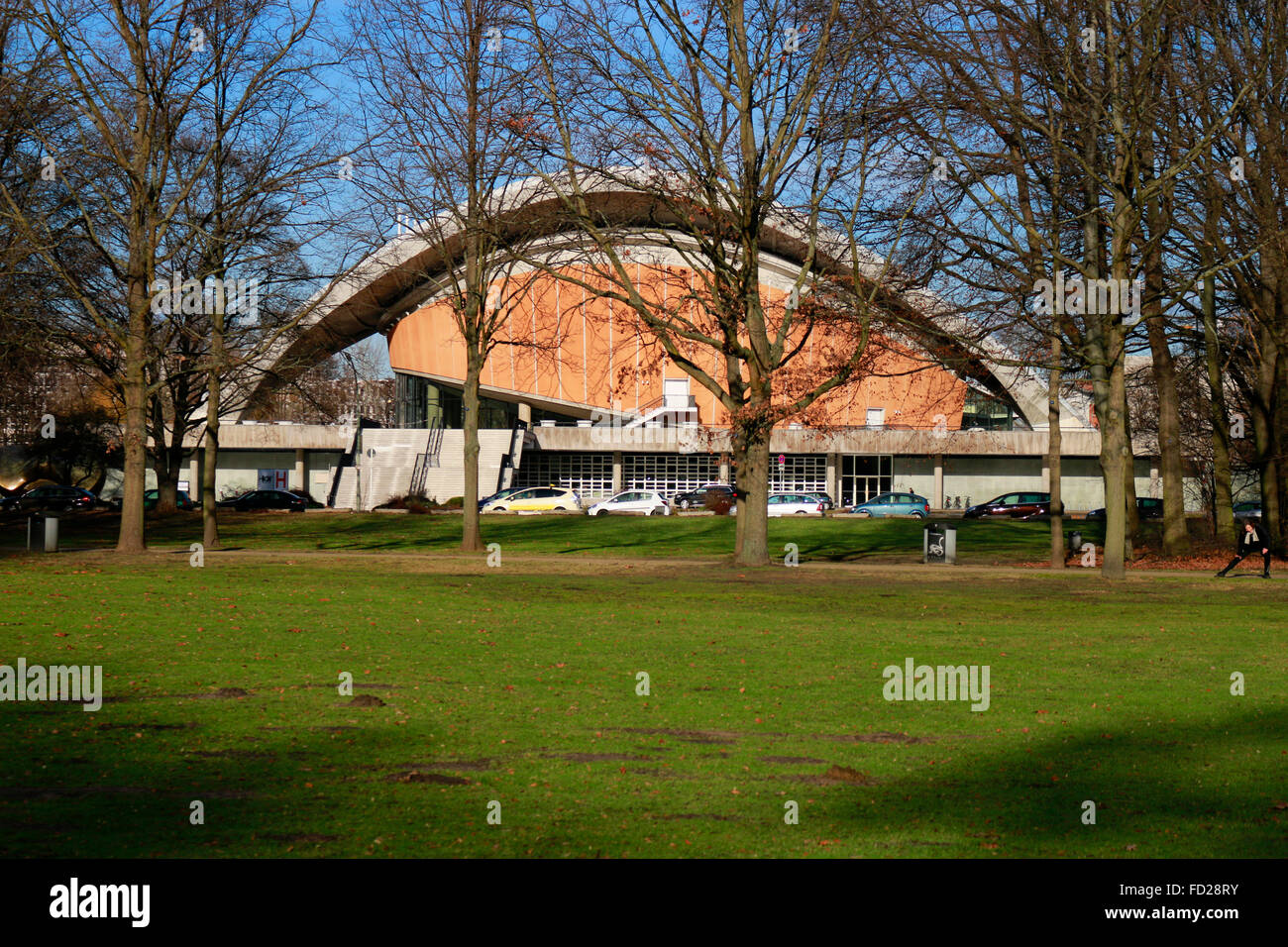 Haus der Kulturen der Welt, Berlin-Tiergarten. Foto Stock