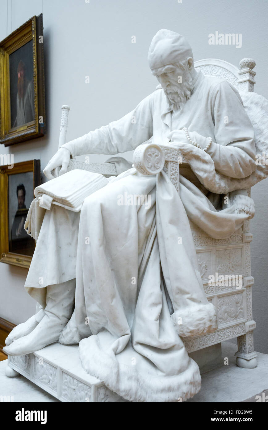 Russia, Mosca, capolavori od arte russa nella Galleria Tretjakov Foto Stock