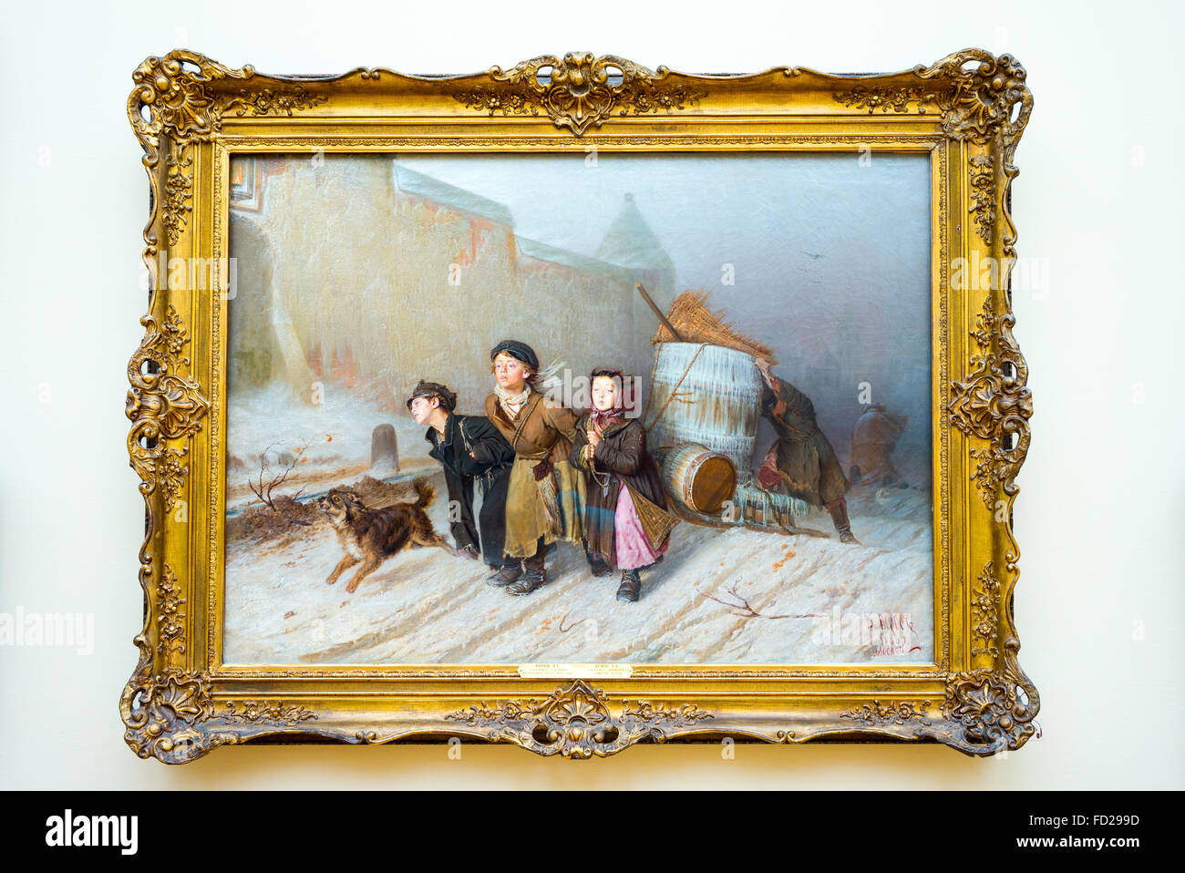 Russia, Mosca, capolavori od arte russa nella Galleria Tretjakov Foto Stock