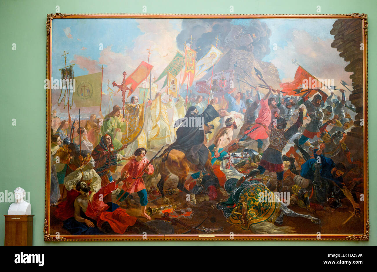 Russia, Mosca, capolavori od arte russa nella Galleria Tretjakov Foto Stock