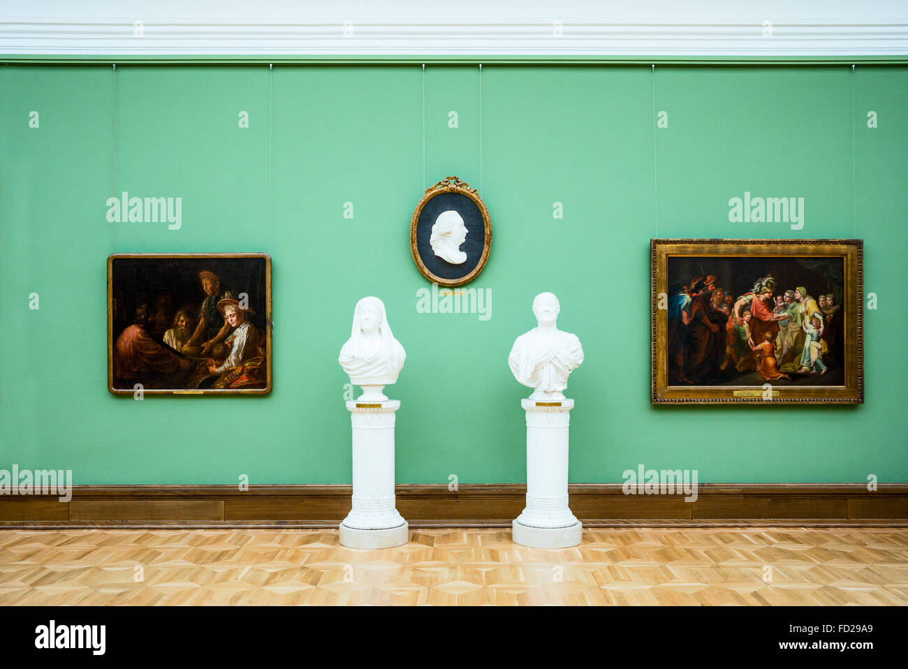 Russia, Mosca, capolavori od arte russa nella Galleria Tretjakov Foto Stock