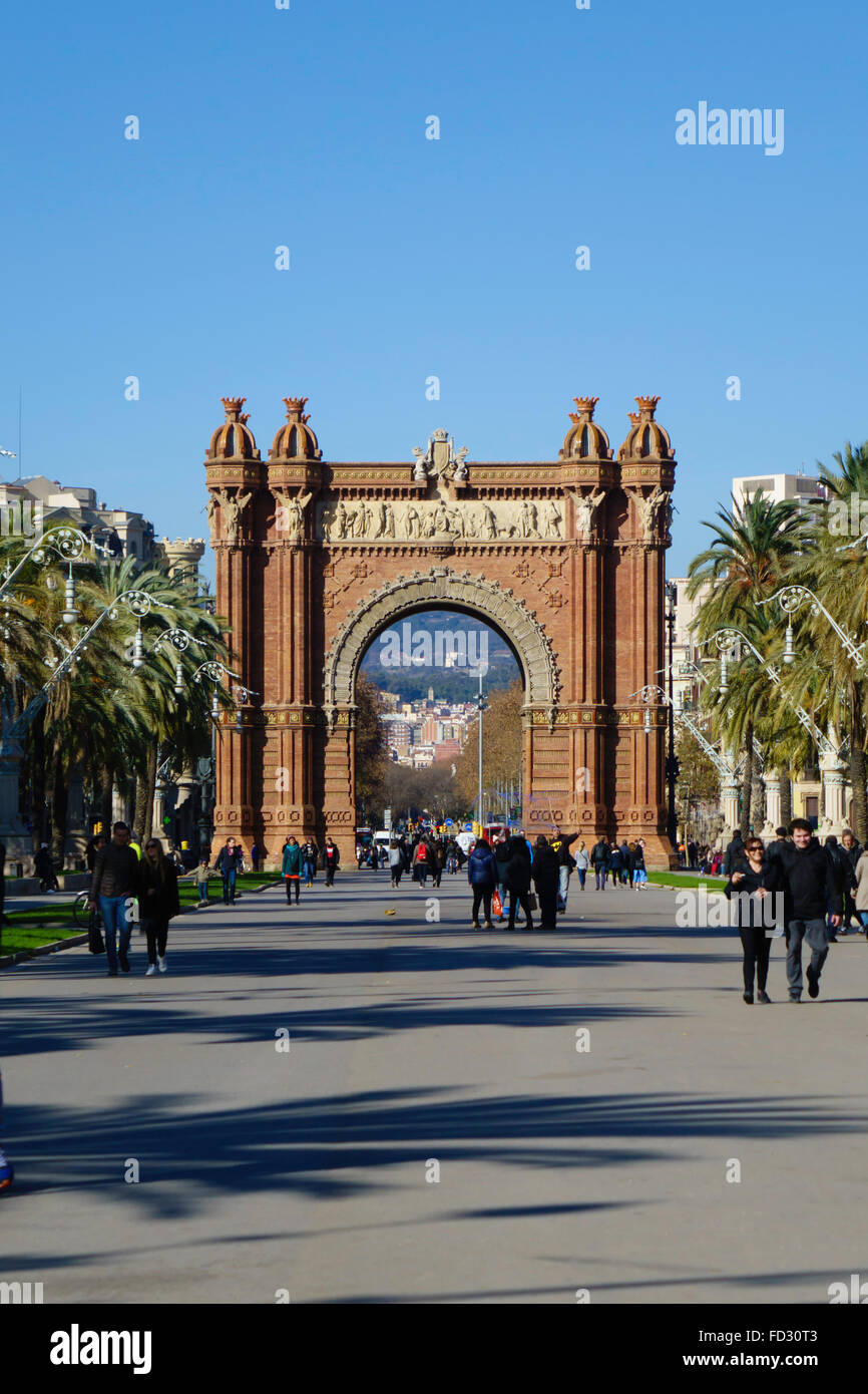 Parc de la Ciutadella,Barcelona Foto Stock