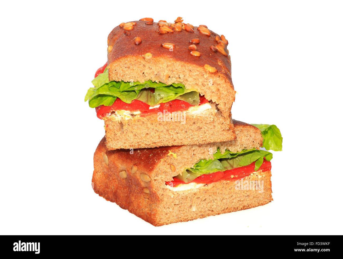 Sandwich sano Foto Stock