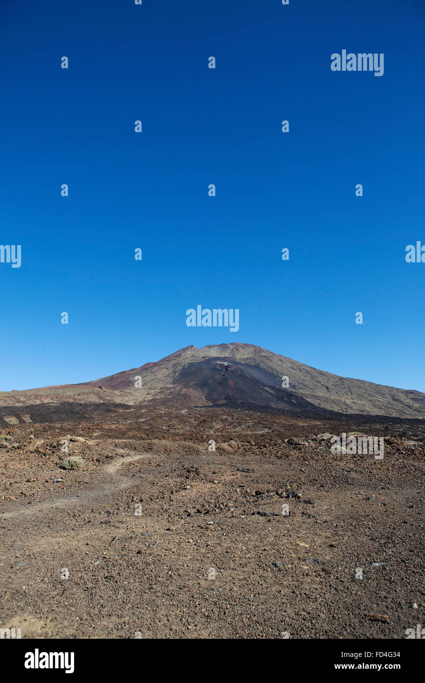 Pico Viejo nel Parco Nazionale del Teide Tenerife, Spagna. Foto Stock