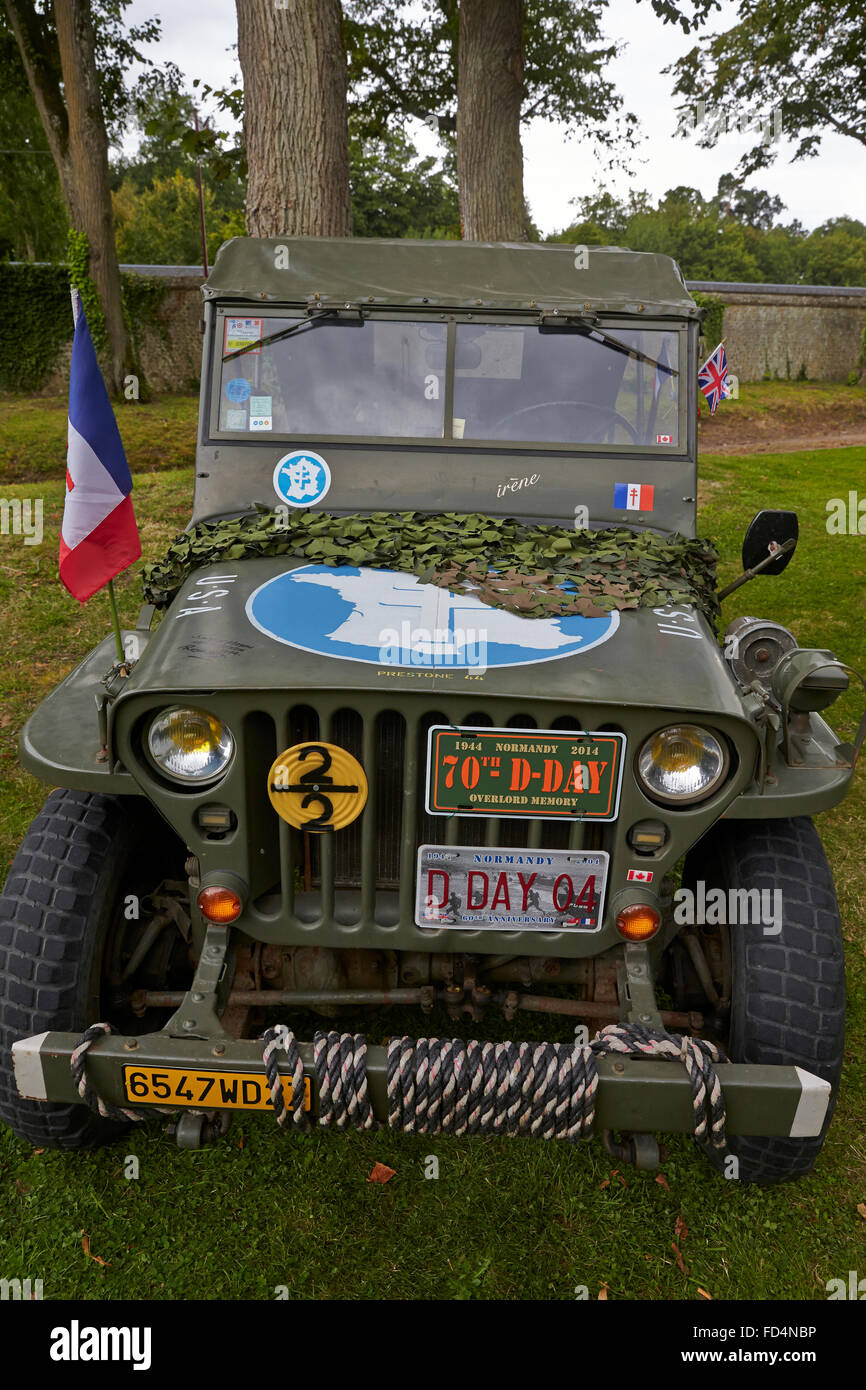 Jeep di d-Day. Foto Stock