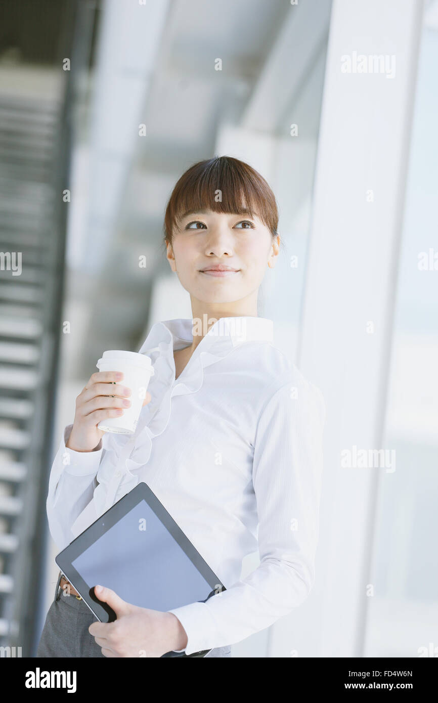 Imprenditrice giapponese Foto Stock