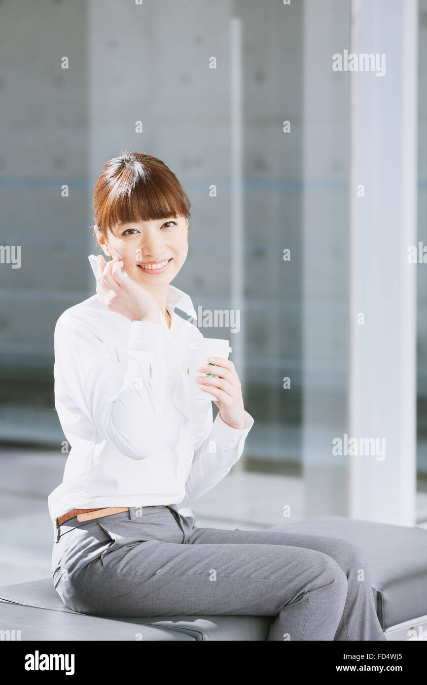 Imprenditrice giapponese Foto Stock