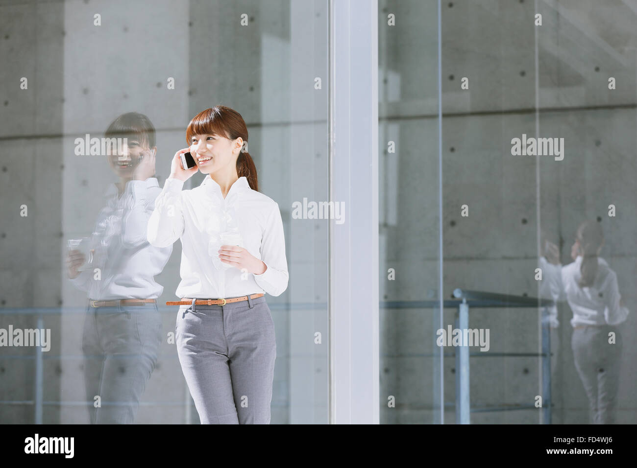 Imprenditrice giapponese Foto Stock