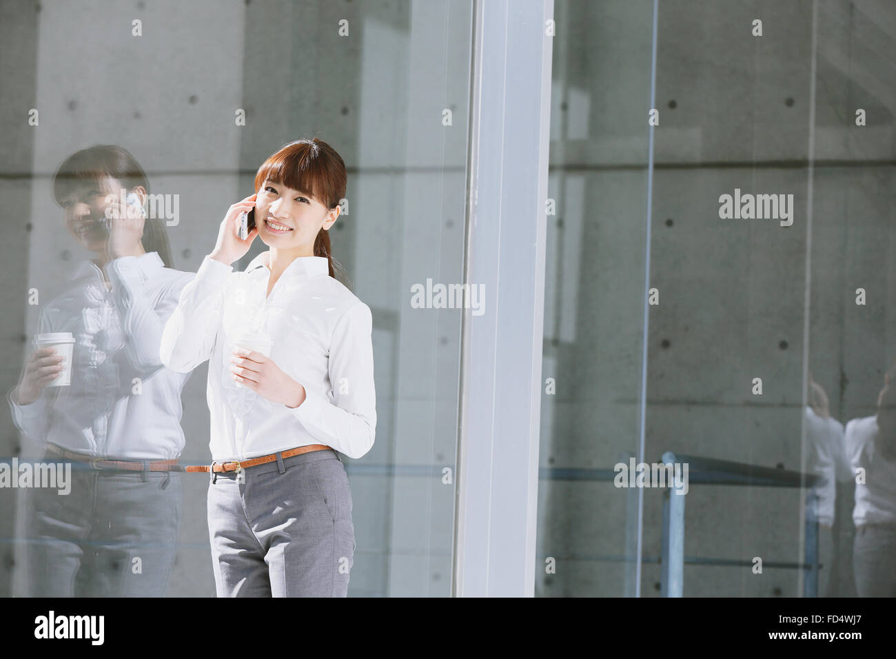 Imprenditrice giapponese Foto Stock