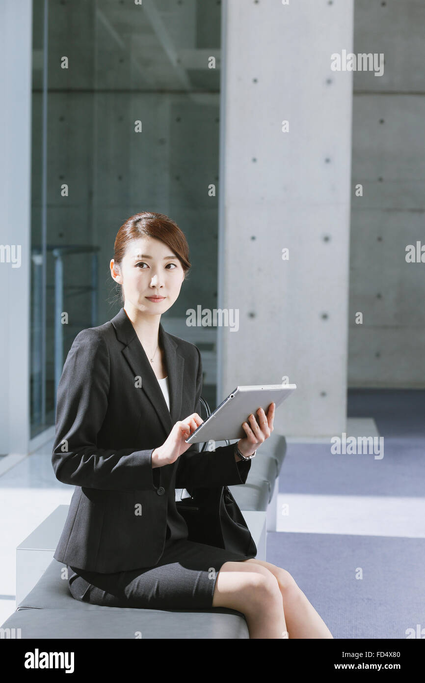 Imprenditrice giapponese Foto Stock