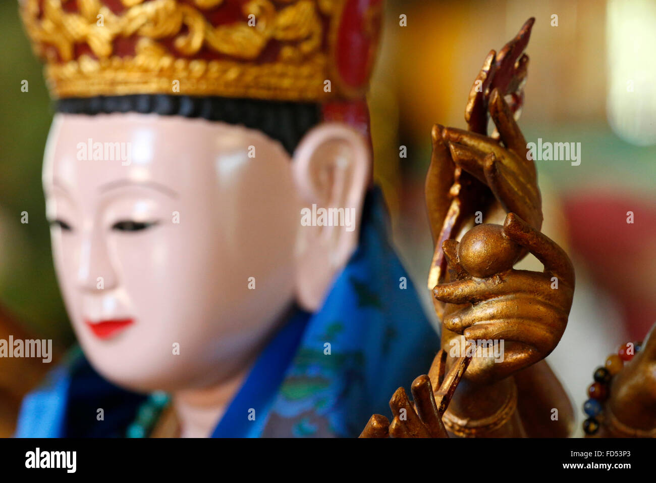 Bodhisattva Avalokiteshvara. Foto Stock