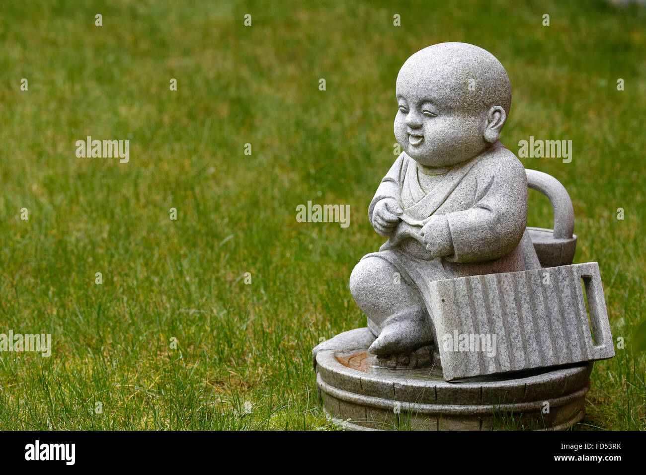 Fo Guang Shan temple. Monaco buddista statua. Foto Stock