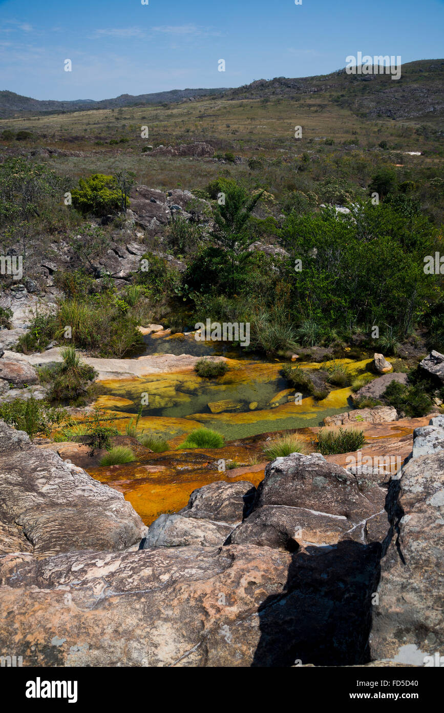 Stato Biribiri Park, Diamantina, Minas Gerais, Brasile Foto Stock
