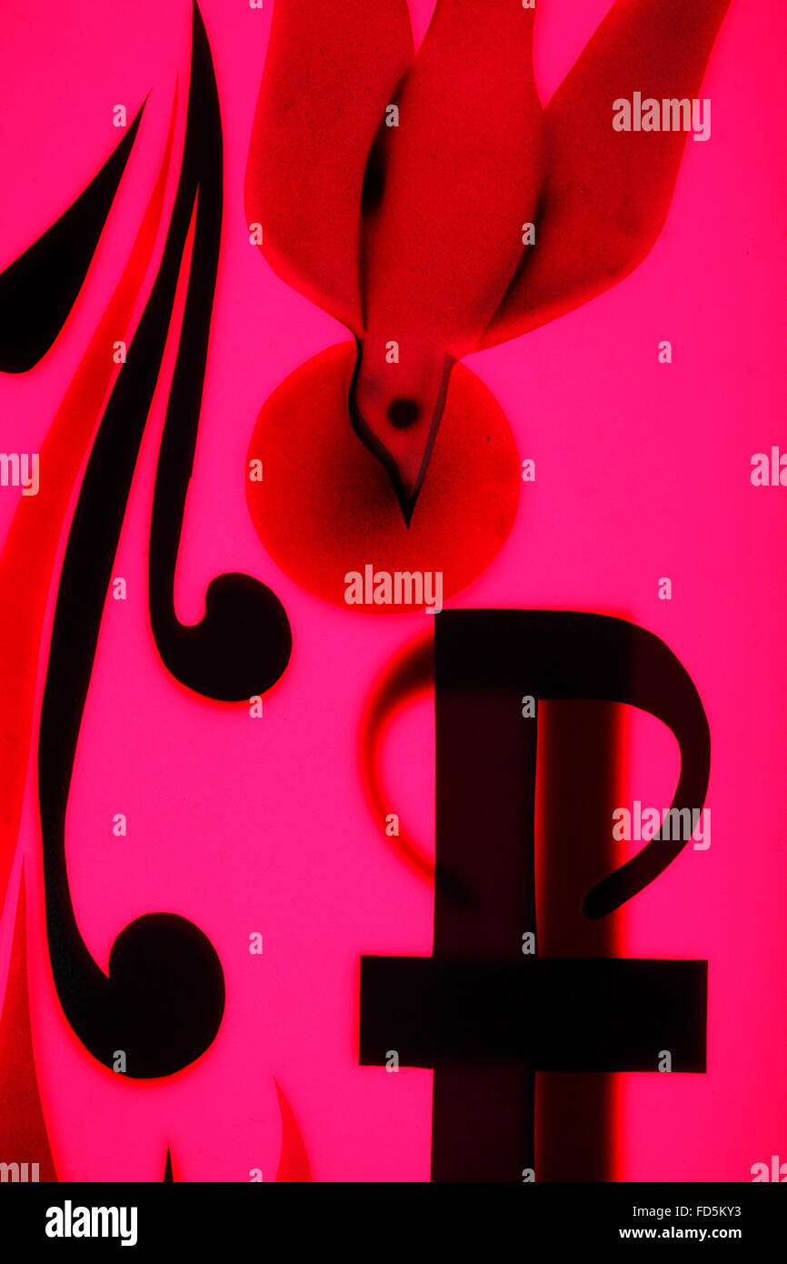 Simboli religiosi. Lo Spirito Santo. Foto Stock