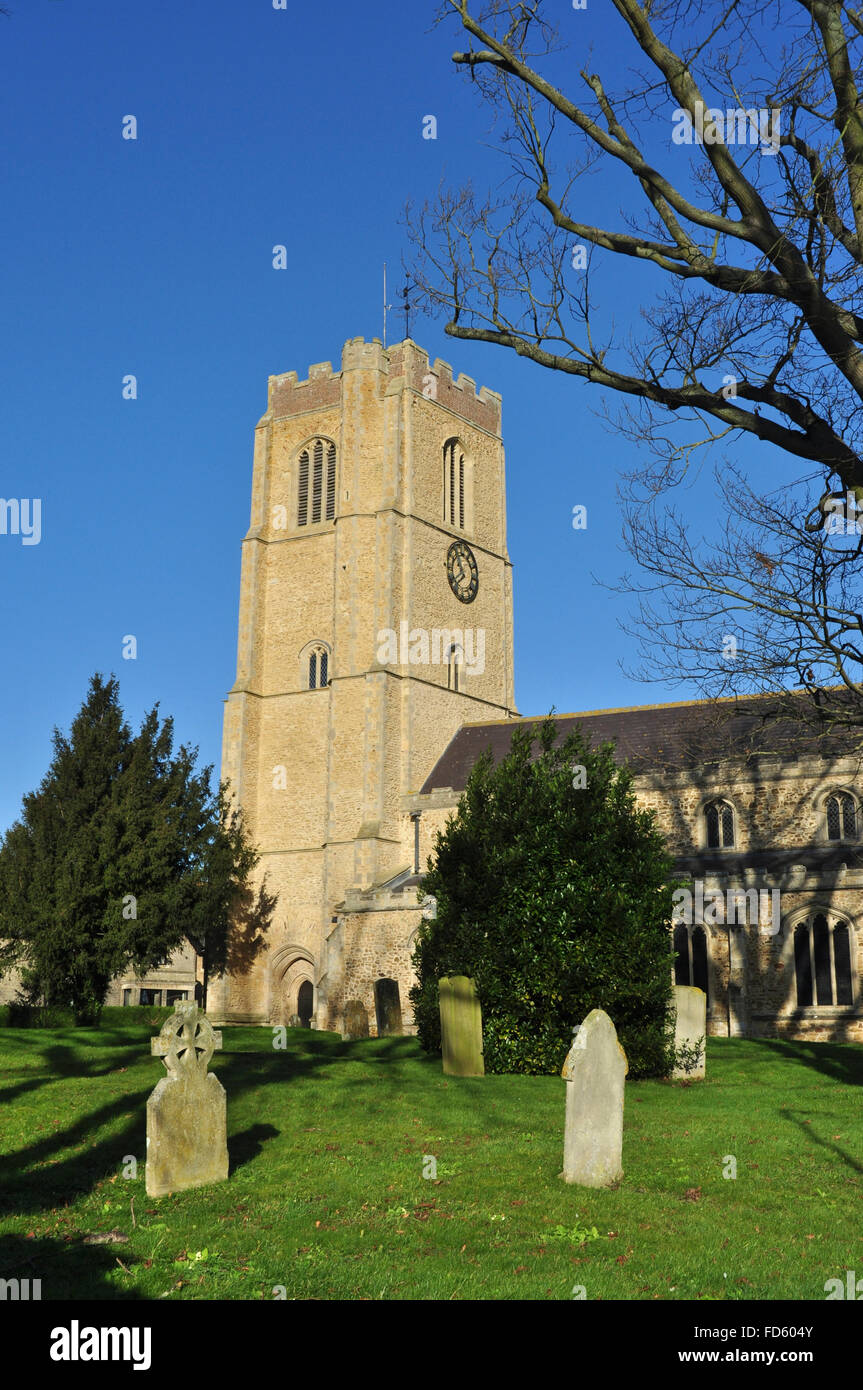 St George's Chiesa Parrocchiale, Littleport, Cambridgeshire, England, Regno Unito Foto Stock