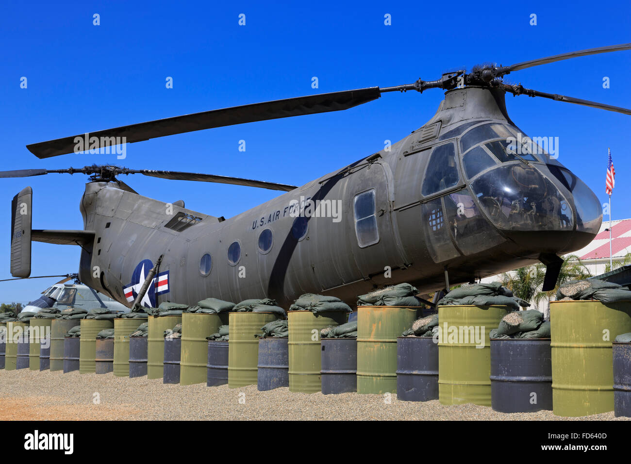 Campo marzo Air Museum, Riverside, California, Stati Uniti d'America Foto Stock