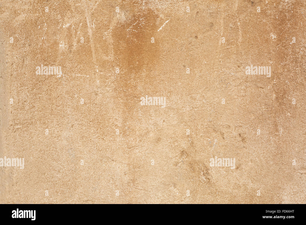 Beige, weathered muro sfondo texture Foto Stock