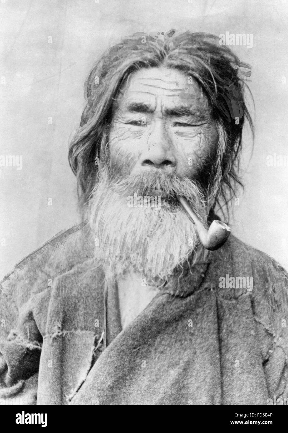 L uomo da Sakhalin, 1903 Foto Stock