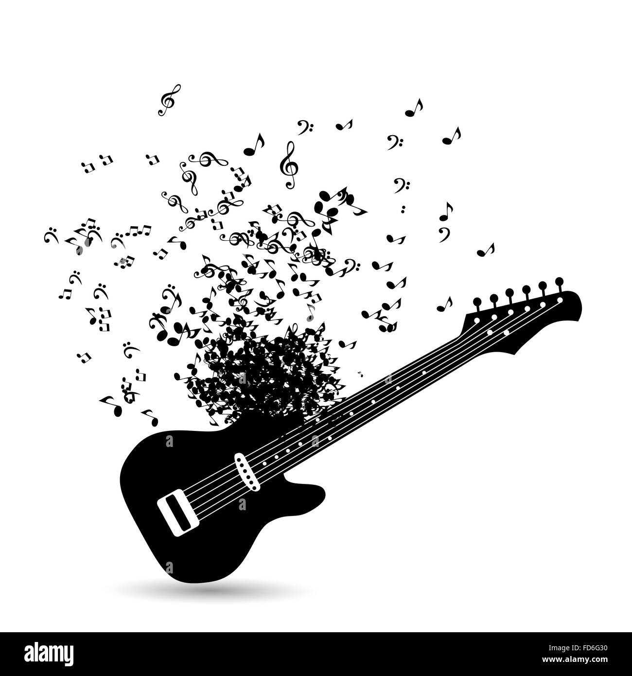 Abstract il sottofondo musicale illustrazione vettoriale per il tuo design Illustrazione Vettoriale