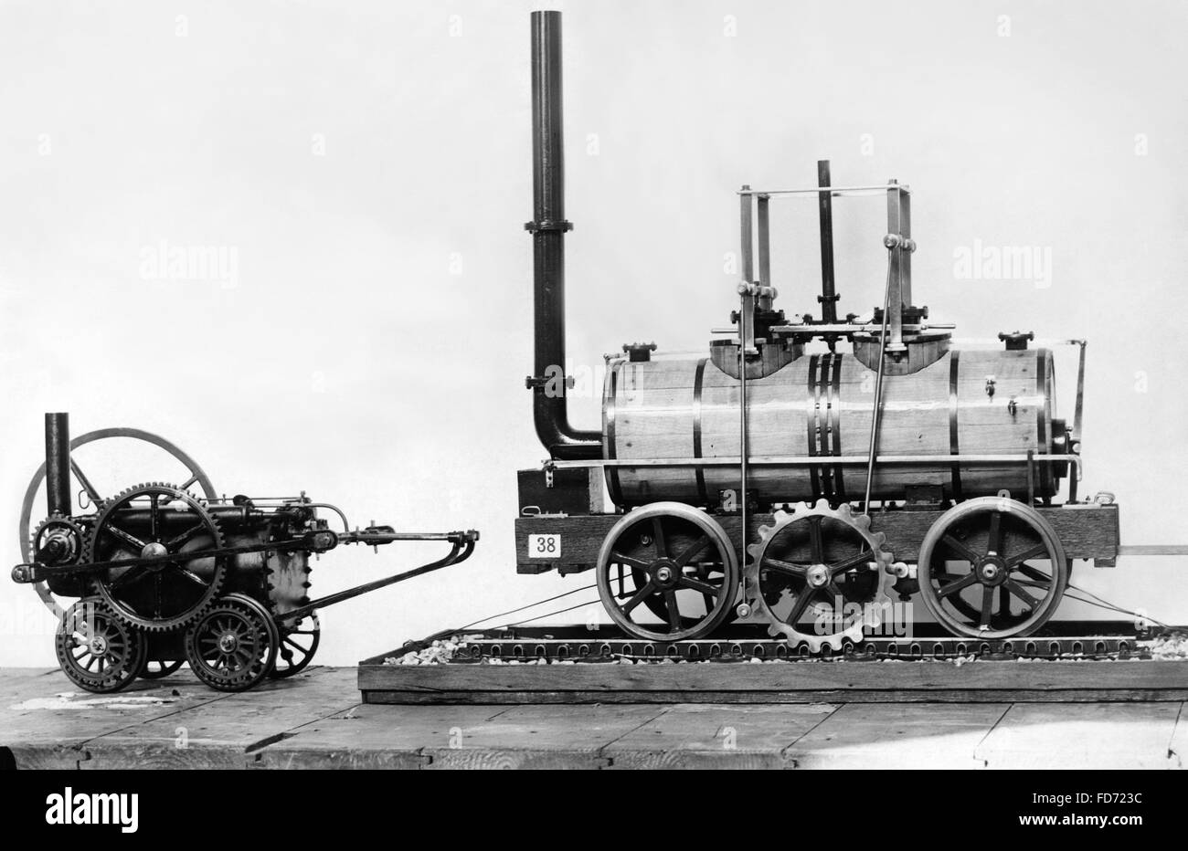 Modello di locomotori, 1830 Foto Stock