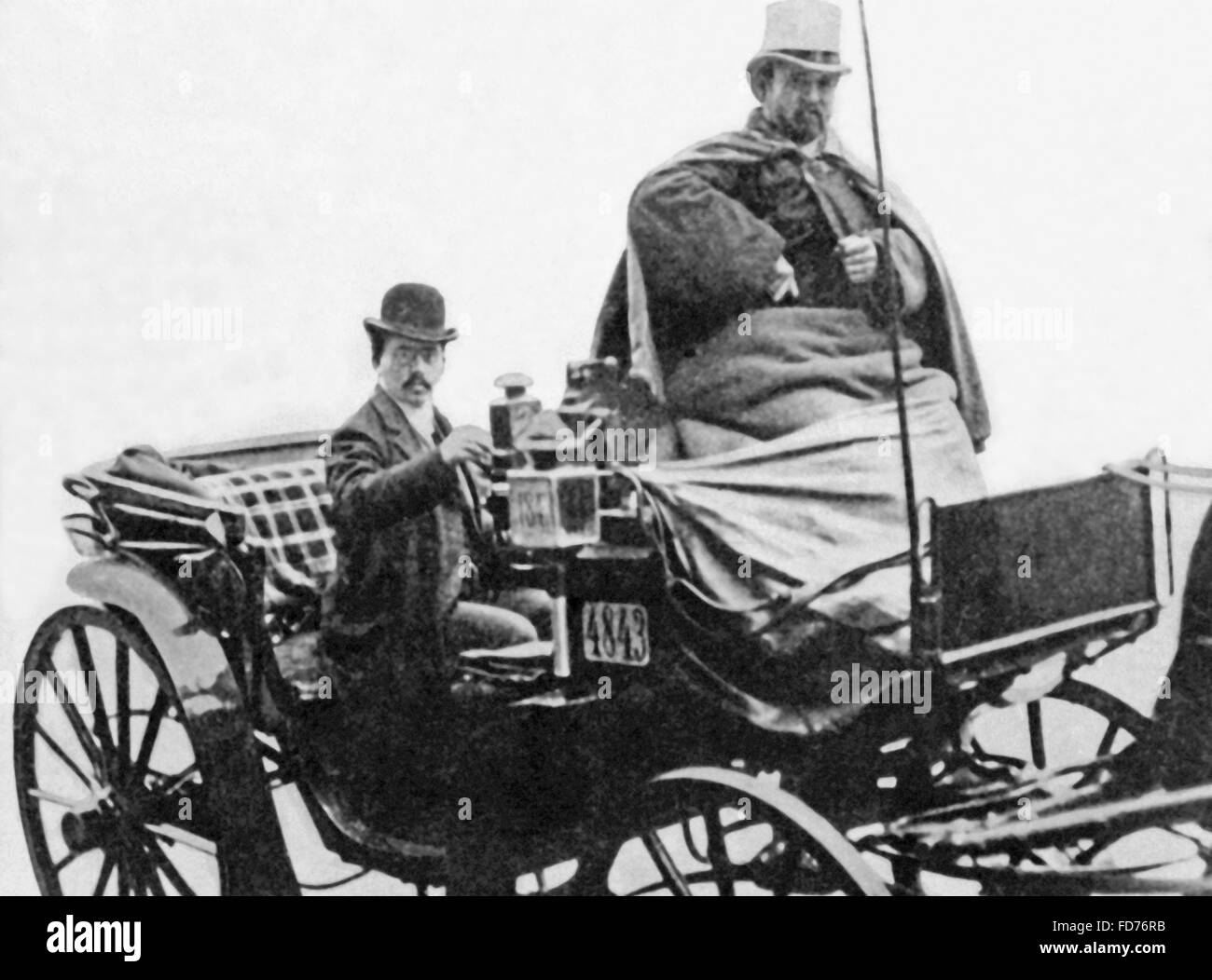 Karl Liebknecht sulla strada per il Reichsgericht, 1907 Foto Stock