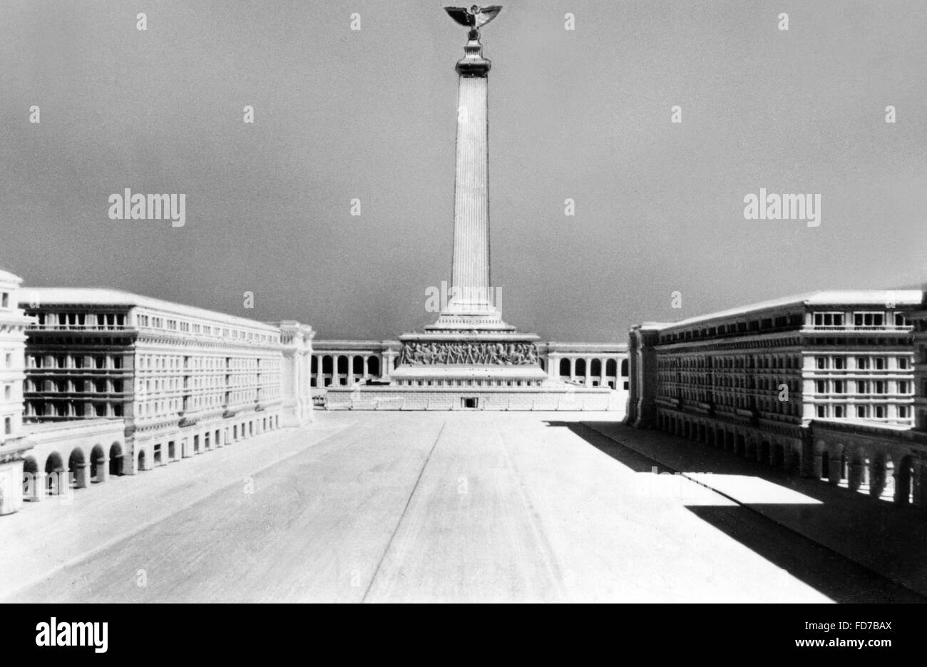Il modello del NSDAP monumento Foto Stock