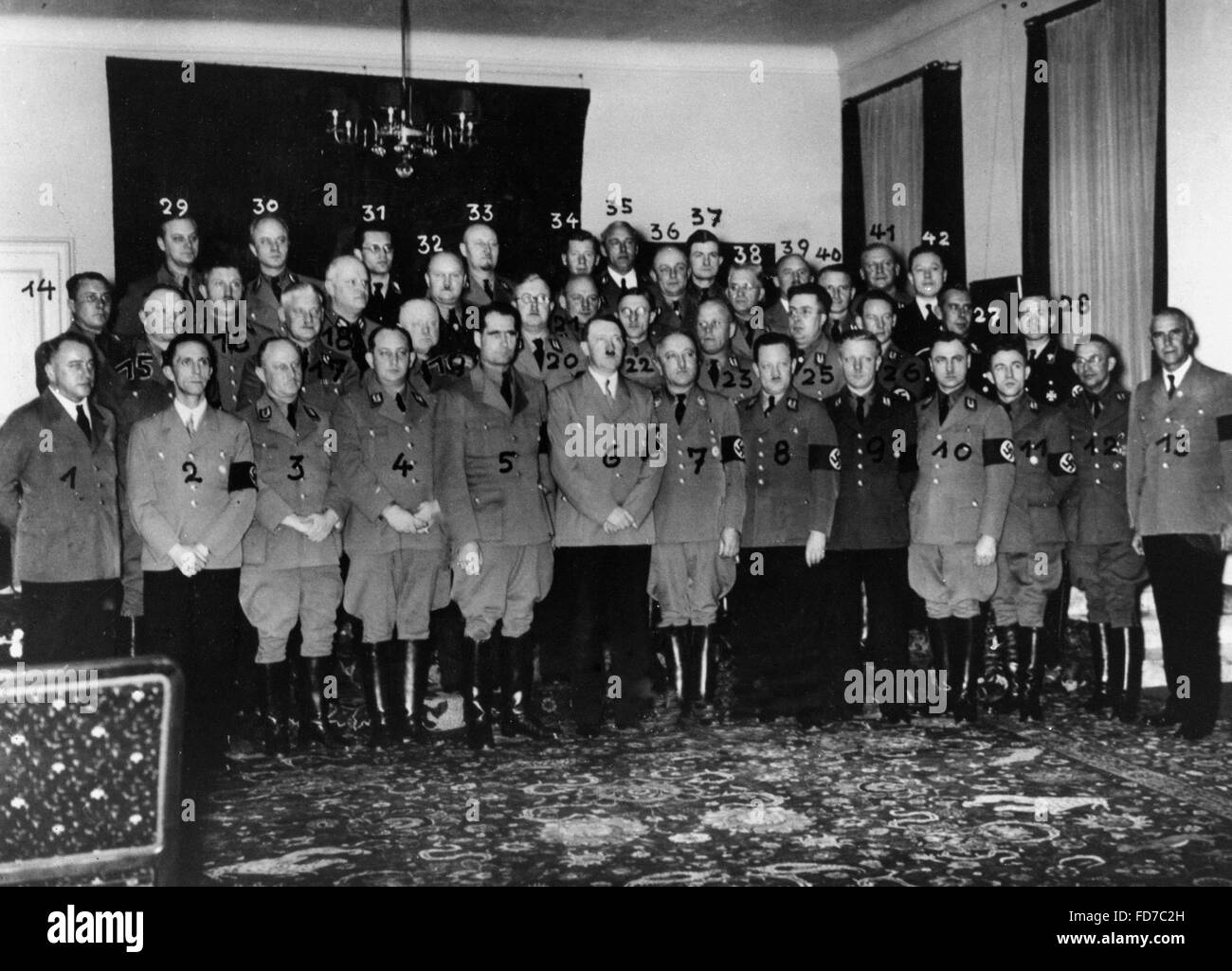 Reich e Gauleiter, 1933 Foto Stock