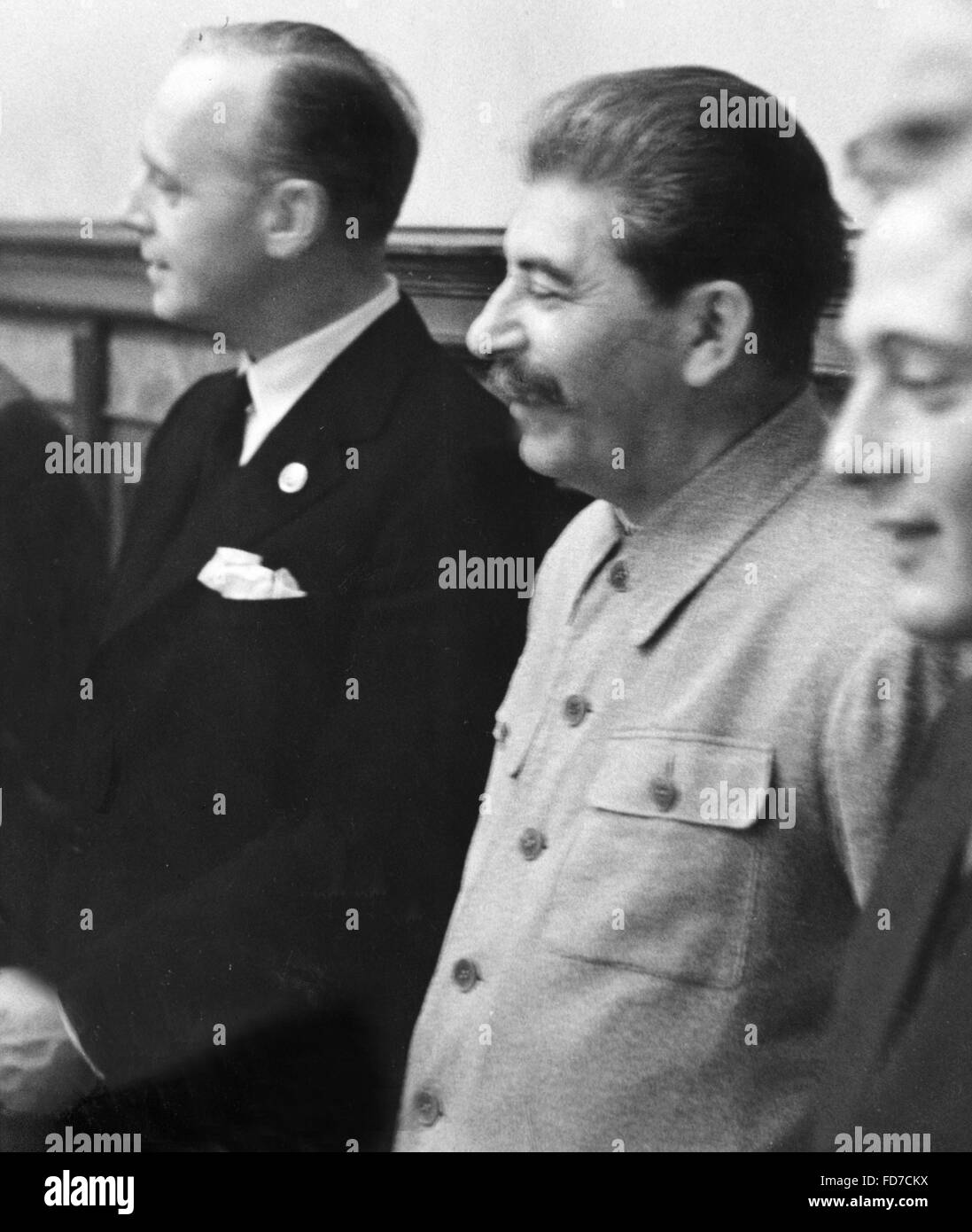 German-Soviet patto di amicizia 28.09.1939 Foto Stock