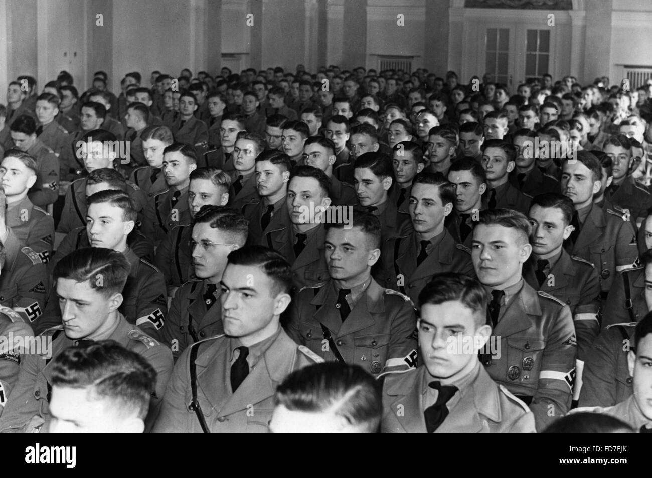Rilascio di NAPOLA laureati 1938 Foto Stock