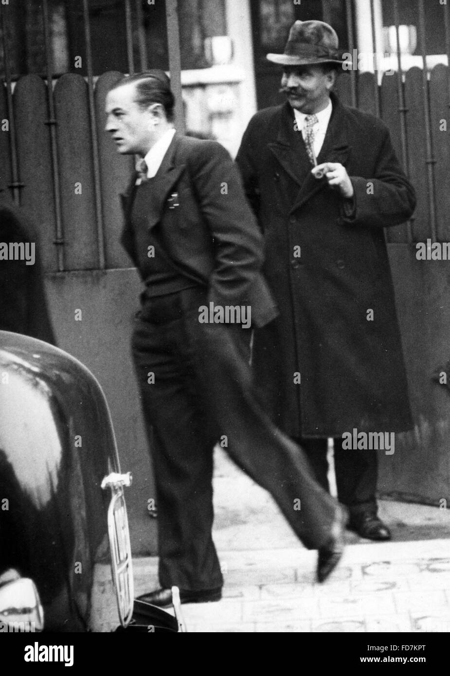 L arresto di volle in Francia, 1937 Foto Stock