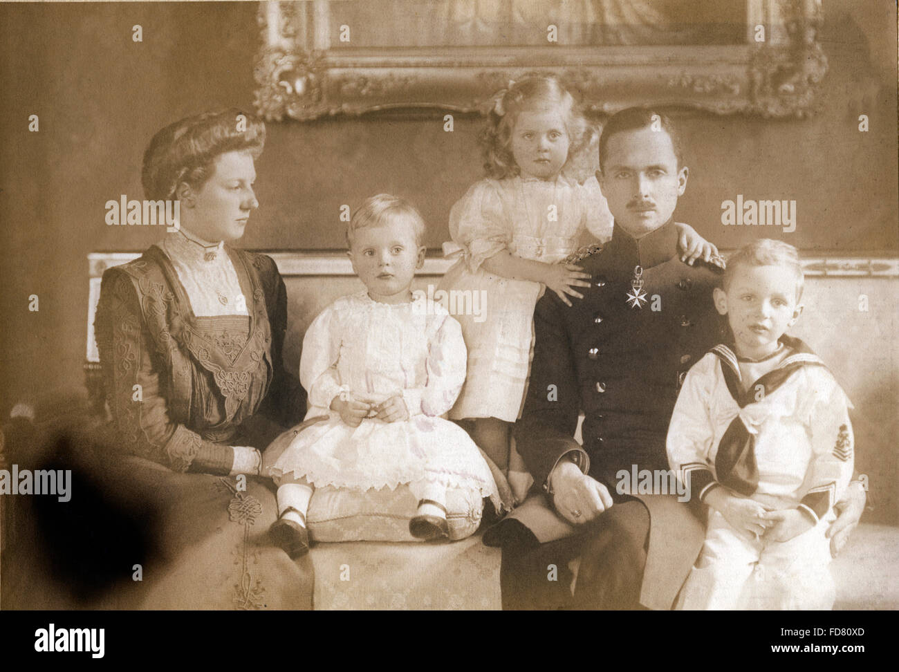 Charles Edward di Saxe-Coburg e Gotha, 1912 Foto Stock