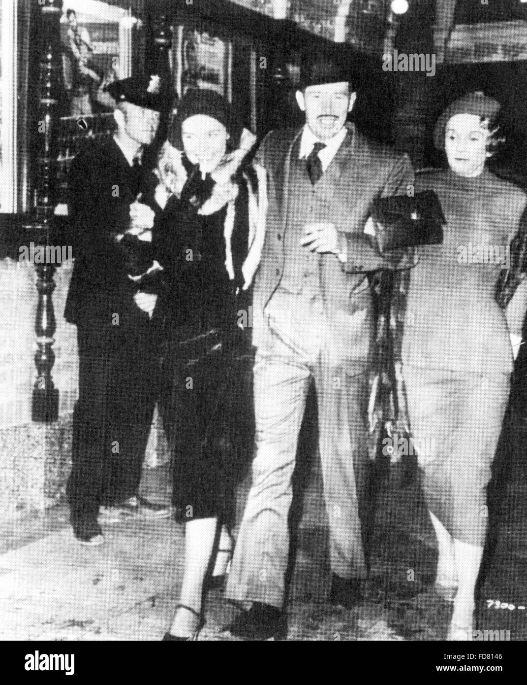 Filmato ancora: la morte di John Dillinger, 1934 Foto Stock