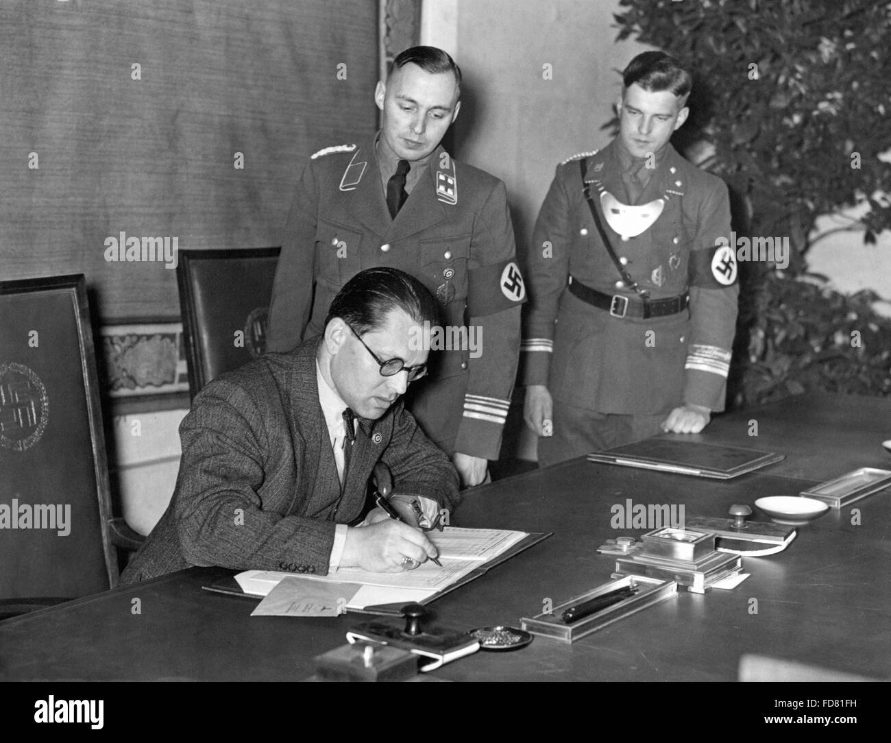 Reichsleiter della NSDAP Philipp Bouhler non datato foto Foto Stock