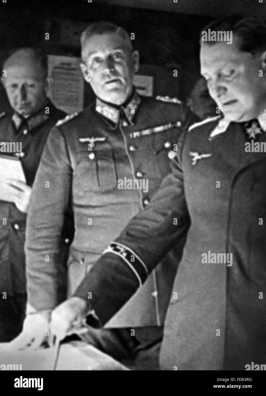 Hermann Göring e Wilhelm Keitel, 1939 Foto Stock