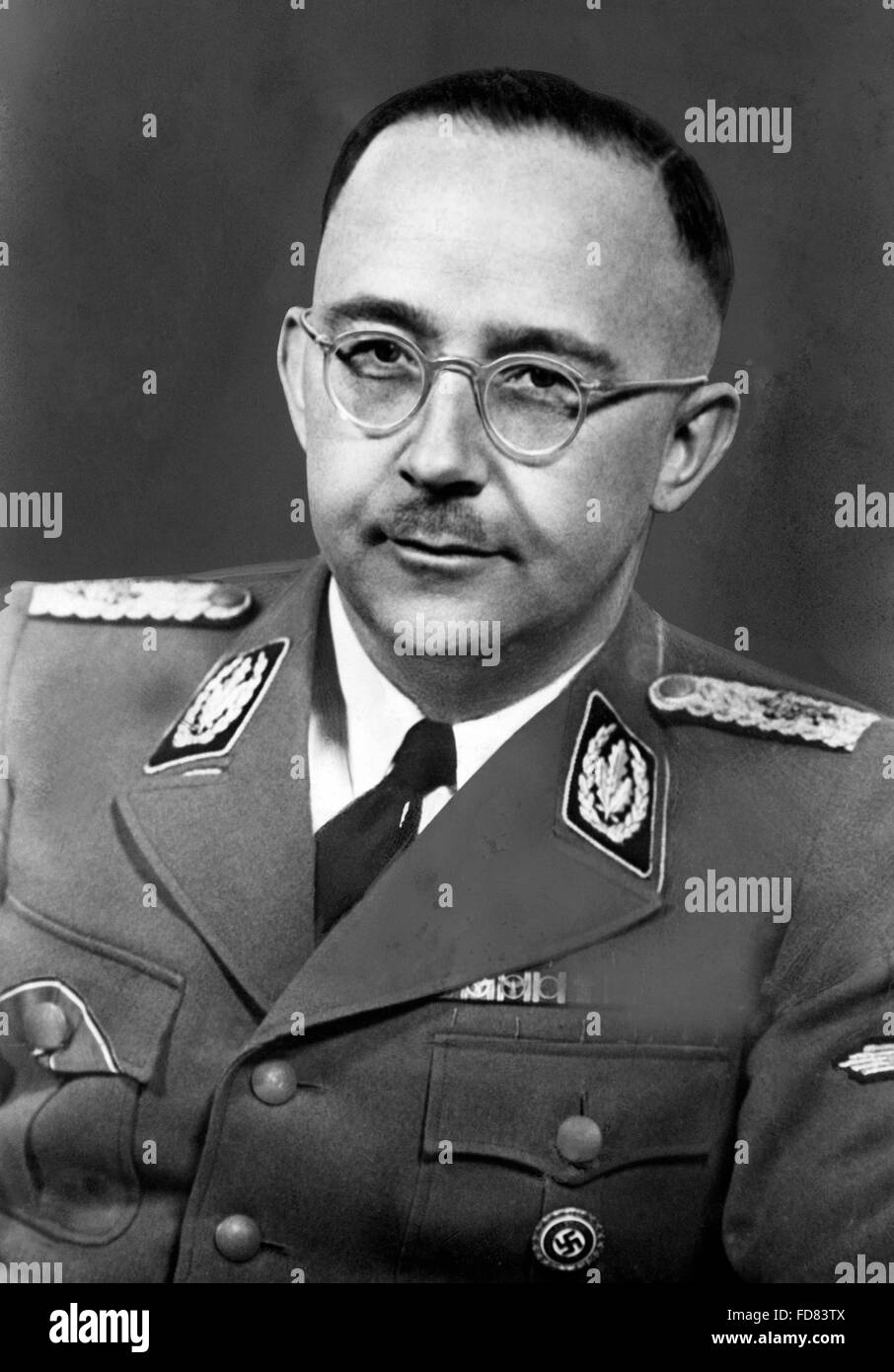 Heinrich Himmler, 1943 Foto Stock