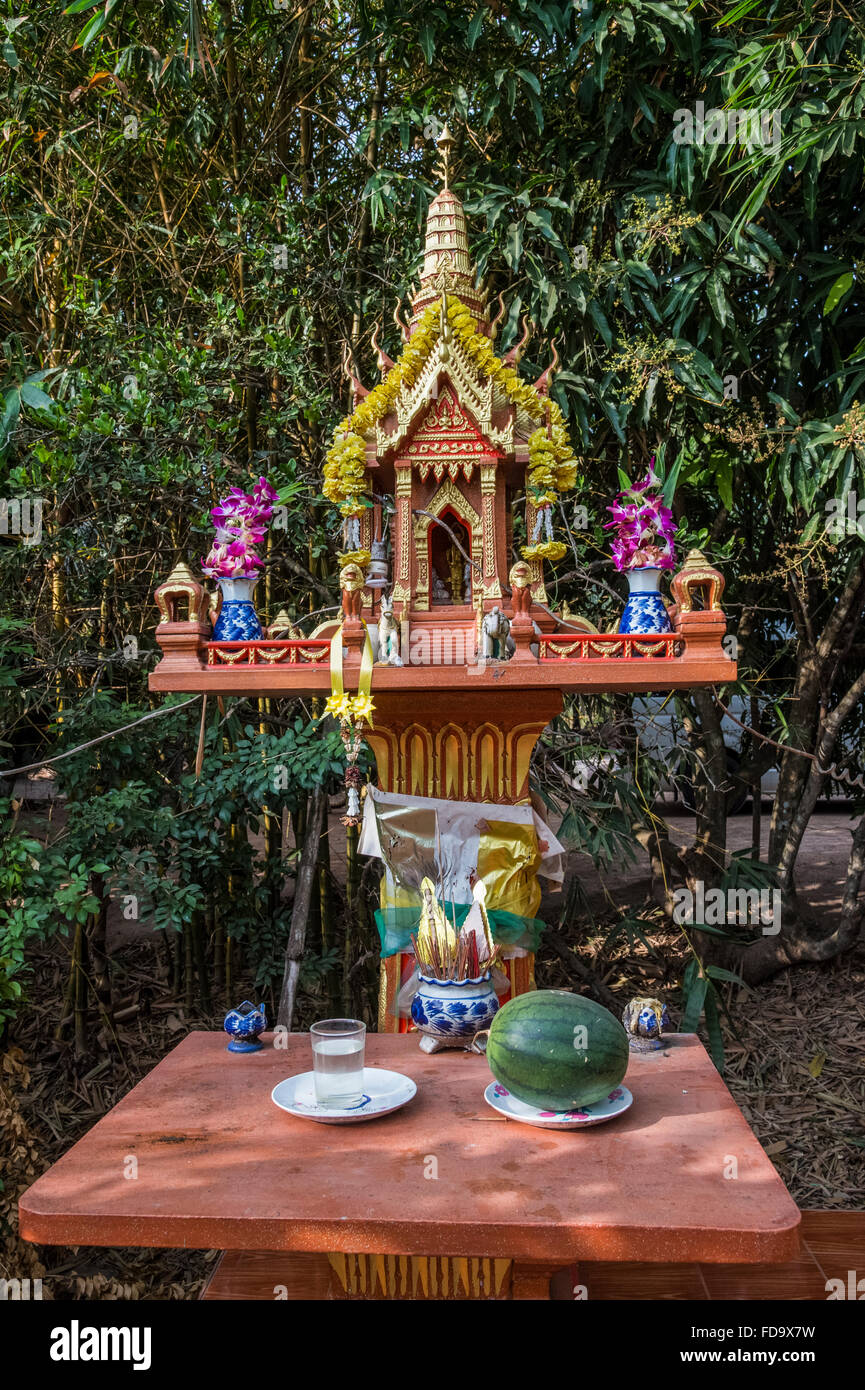Cose Buddista tailandese spirito house Foto Stock