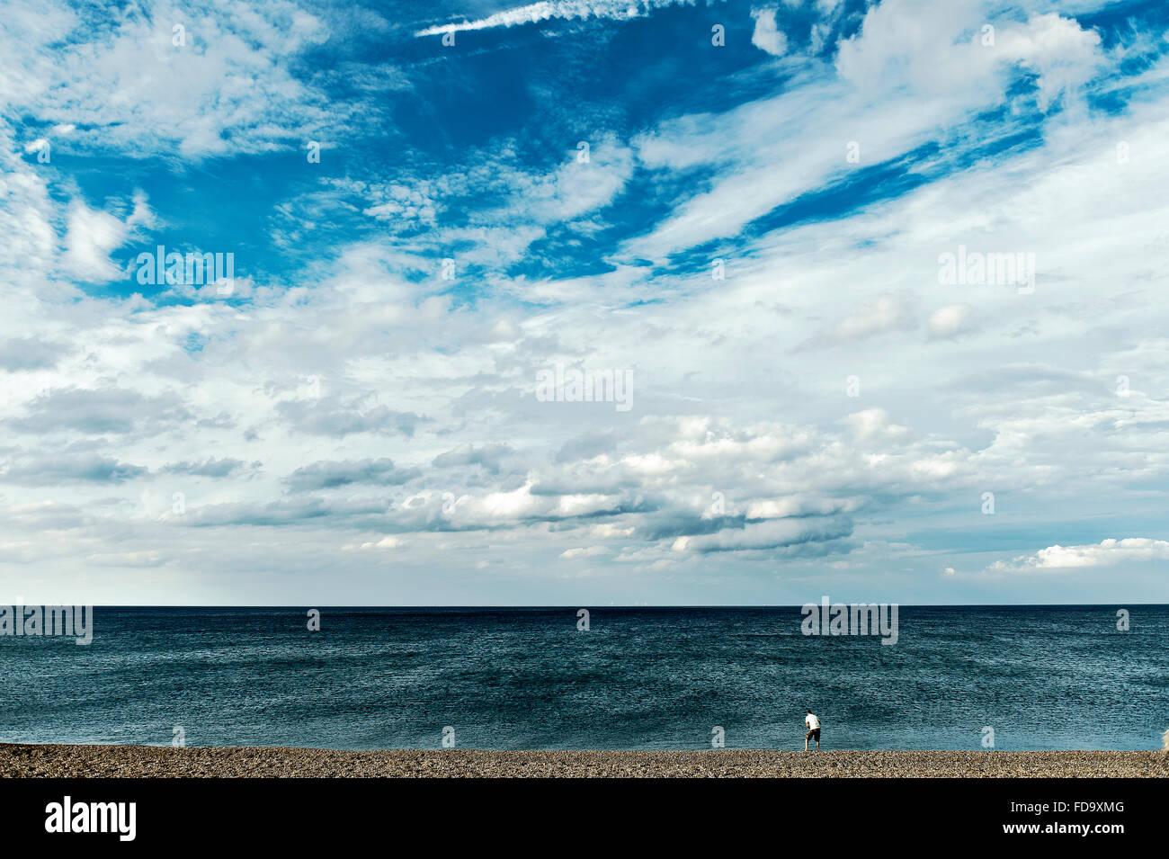 Norfolk Inghilterra British seaside Foto Stock