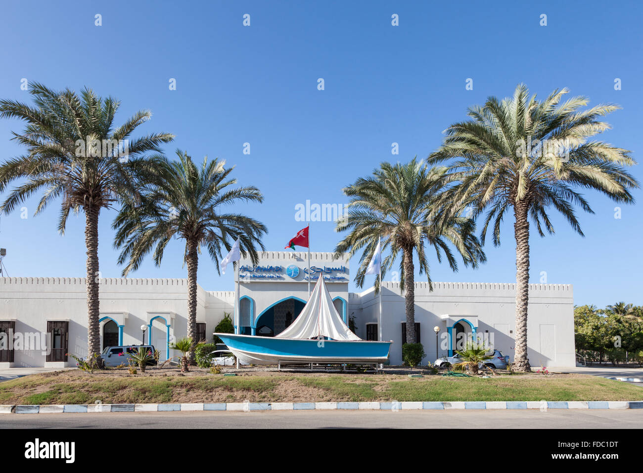 Al Sawadi Beach hotel in Muscat Oman Foto Stock