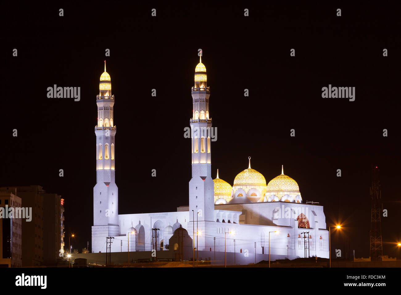 Moschea in Muscat Oman Foto Stock