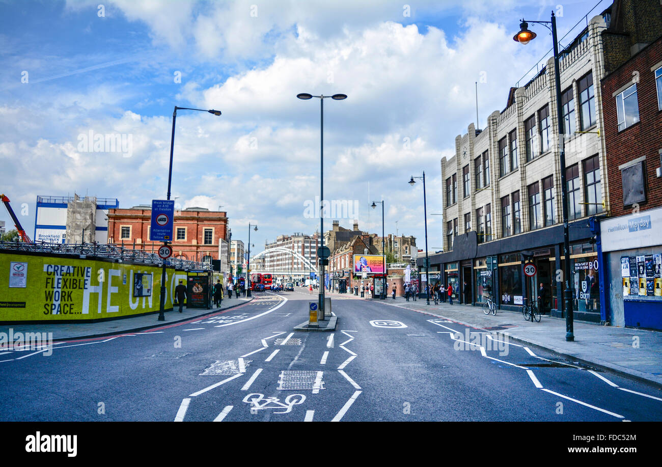 Sito della proposta di Norton Folgate riqualificazione in Spitalfields, London, Regno Unito Foto Stock