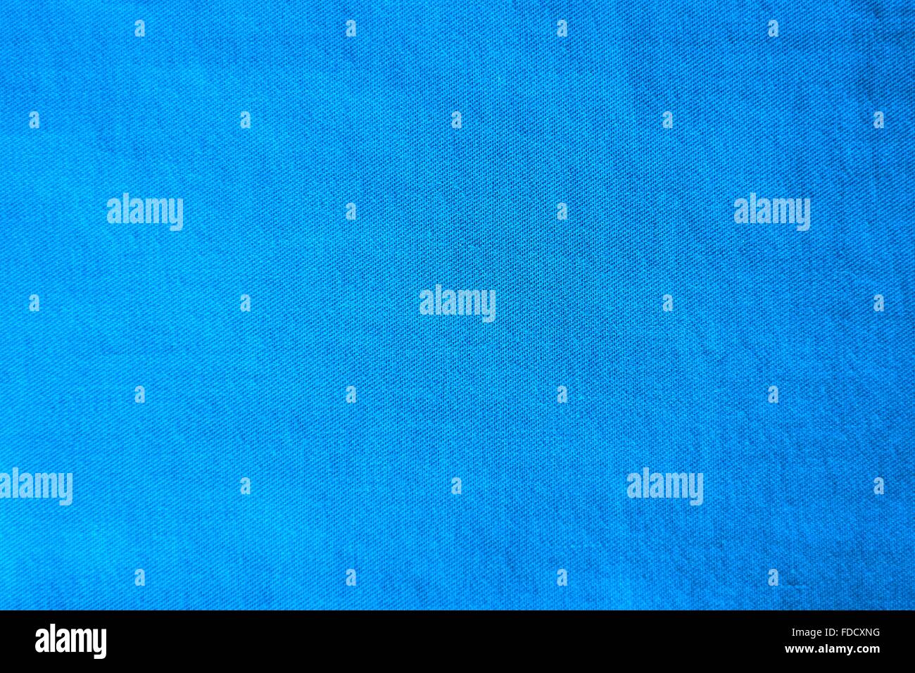 Tessuto texture blu Foto Stock