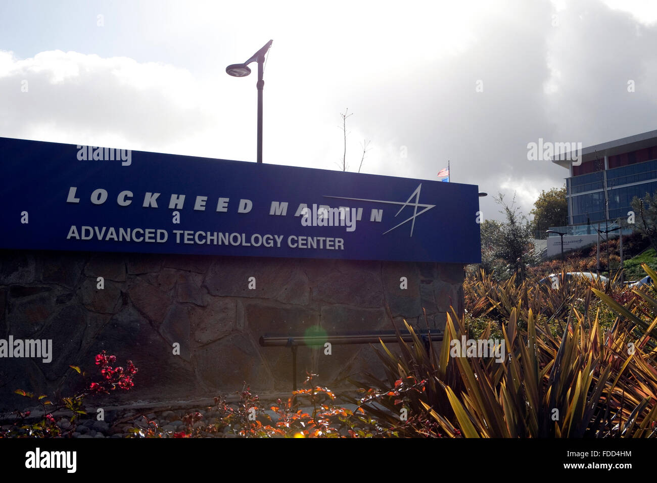 Una vista di Lockheed Martin Centro di tecnologia avanzata in Palo Alto, California Foto Stock