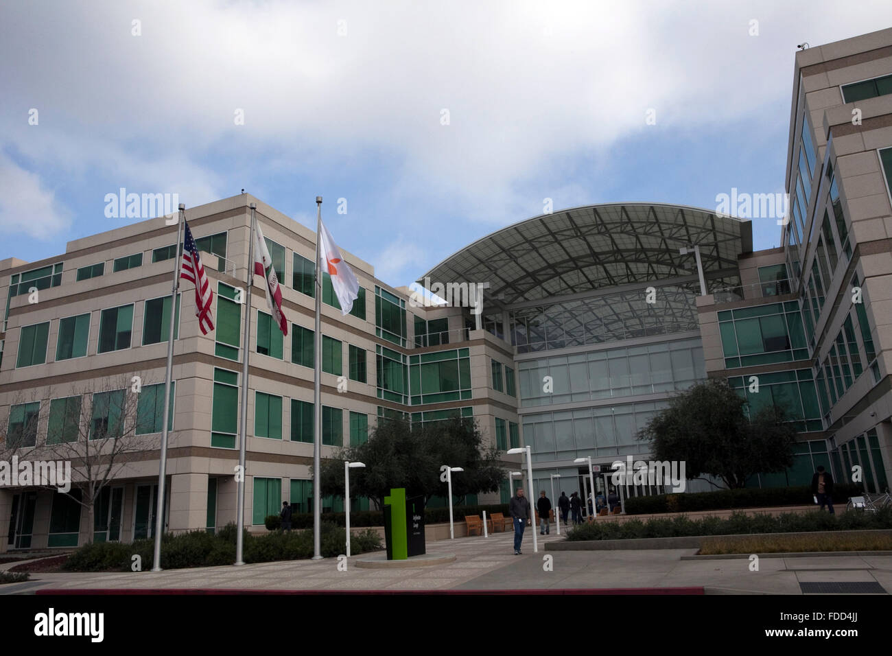 Apple Cupertino Headquarters Building Immagini e Fotos Stock - Alamy