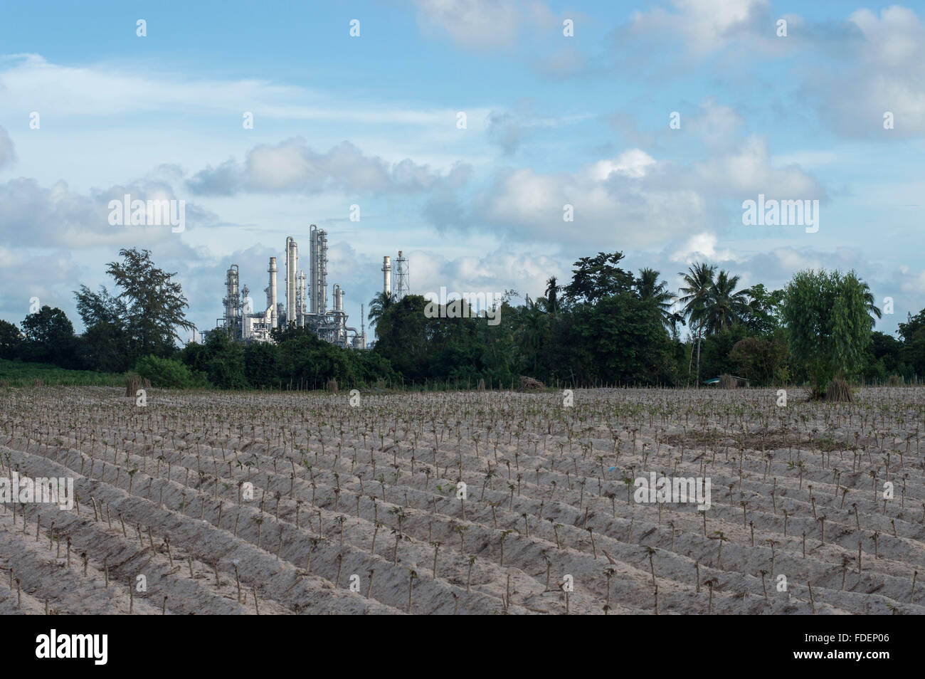 Industria petrolifera Foto Stock