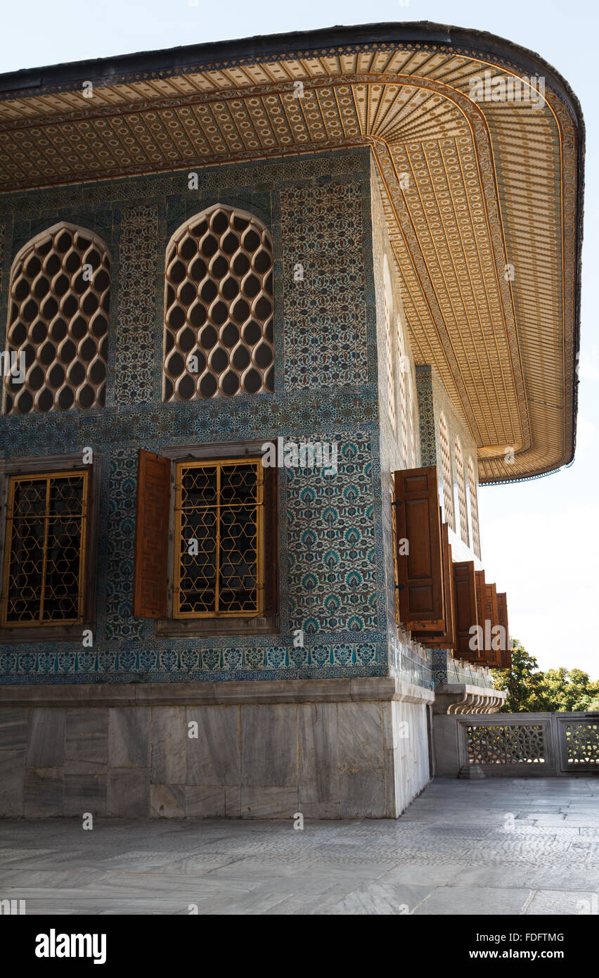 Il Palazzo di Topkapi ad Istanbul in Turchia Foto Stock
