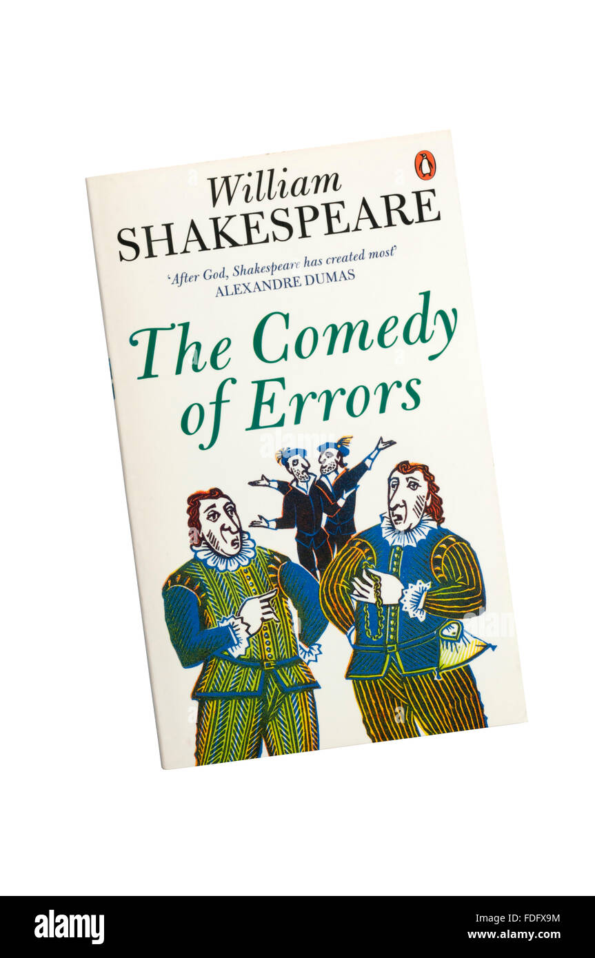 Il Pinguino edizione della commedia degli errori di William Shakespeare. Foto Stock