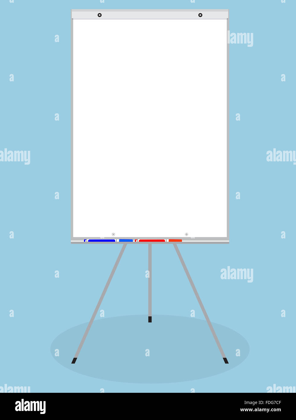 Banner vettore scheda bianca. Vuoto scheda vuota, business affissioni, poster pubblicitari, whiteboard display. Arte vettoriale onu astratto Foto Stock